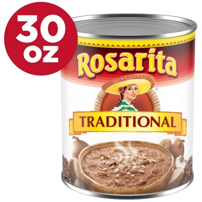Rosarita Traditional Refried Beans - 30oz