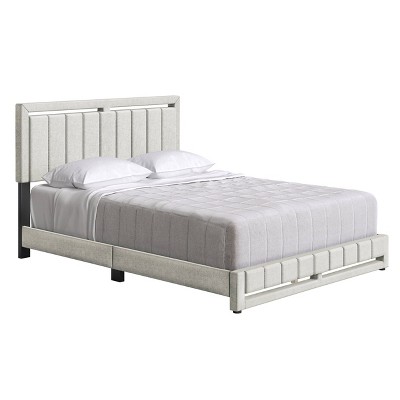Sloan Vertical Stitched Upholstered Platform Bed - Eco Dream
