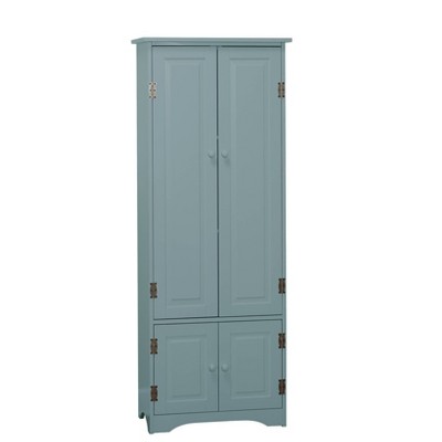 Buylateral Extra Tall 4 Door Pantry Storage Cabinet
