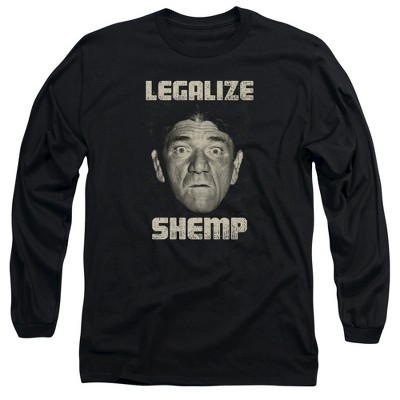 Men’s Three Stooges Legalize Shemp Long Sleeve T-Shirt