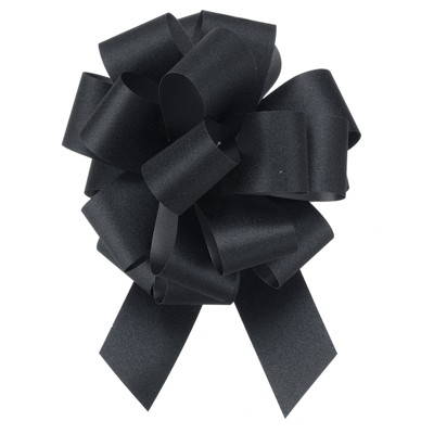 Unique Bargains Christmas Presents Bright Large Pull Bow Ribbons Glitter Gift Wrapping 10 Pcs