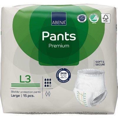 Abena Pants, Premium Protective Underwear, Level 3 Maximum Absorbency (Medium To Extra Large)