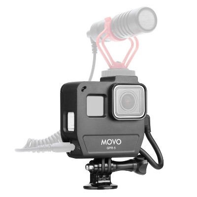 Movo GPR-5 Media Housing Case Compatible with GoPro HERO5, HERO6, HERO7