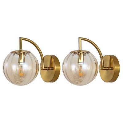 Psylla 9.25" Wall Sconce (Set of 2) - SCN4088 - Safavieh