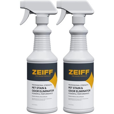 Zeiff Pet Stain and Odor Remover - Pet Urine Enzyme Cleaner to Break Up Tough Stains - Carpet Stain Remover for Dog Urine and Cat Pee, 1 Gallon,