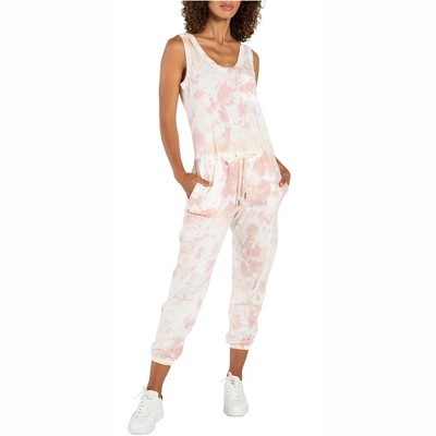n:philanthropy Womens World Tie-Dye Jumpsuit