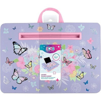 Make It Real: Butterfly Lap Desk - Purple Pastels & Butterflies