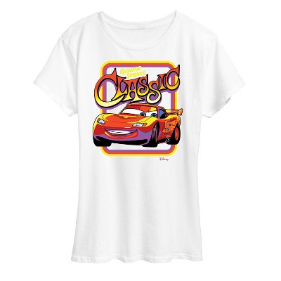 Women's - Disney - Radiator Springs Classic Lightning McQueen Short Sleeve Graphic T-Shirt