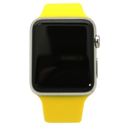 Olivia Pratt Spring Colors Solid Silicone Apple Watch Band M/L