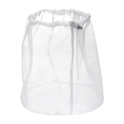 Unique Bargains Fine Net Mesh Laundry Bags with Drawstring for Travel