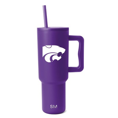 NCAA Kansas State Wildcats Simple Modern Trek Tumbler - 40oz