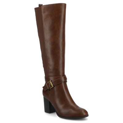 Journee Women's Avalonn Knee High Dress Boots