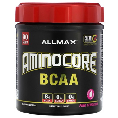 ALLMAX AMINOCORE™ BCAA, Pink Lemonade, 2.1 lbs (945 g)