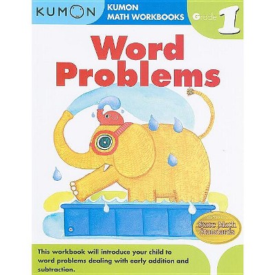Kumon Grade 1 Word Problems - (Kumon Math Workbooks) (Paperback)