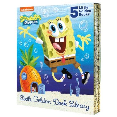 Spongebob Squarepants Little Golden Book Library (Spongebob Squarepants) - by  Various (Mixed Media Product)
