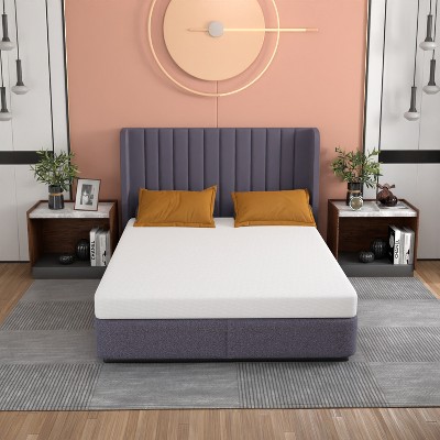 FDW 5 inch Mattress Gel Memory Foam Mattress for Cool Sleep & Pressure Relief/Bed-in-a-Box/Pressure Relieving
