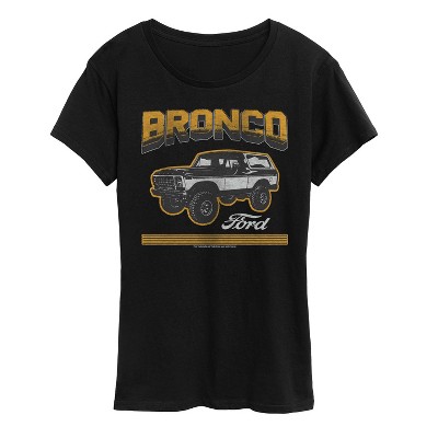 Women's - Ford - Bronco Stripe Short Sleeve Graphic T-Shirt