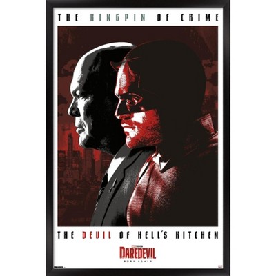Trends International Marvel Television's Daredevil: Born Again - The Kingpin and The Devil Framed Wall Poster Prints