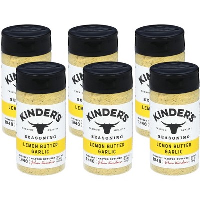 Kinder's Lemon Butter Garlic Seasoning - Case of 6/5.6 oz
