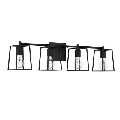 Craftmade Lighting Dunn 4 - Light Vanity in  Flat Black