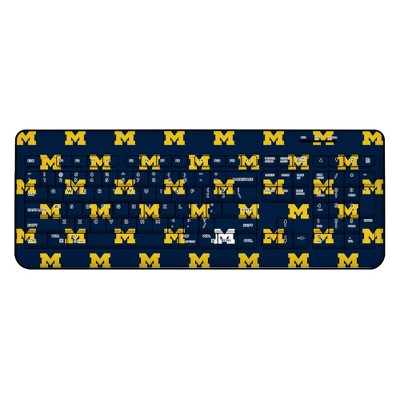 Keyscaper NCAA Big Ten Universities Fashion Pattern Wireless USB Keyboard