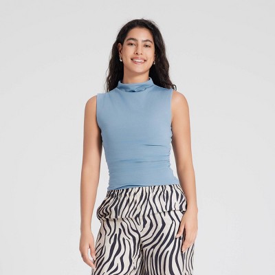 Women's Draped Knit Top - A New Day™