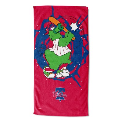 30"x60" MLB Philadelphia Phillies Mascot Printed Beach Towel