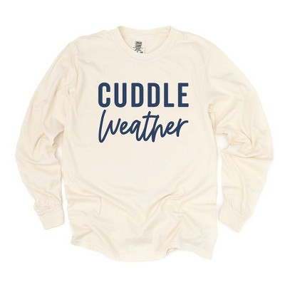 Simply Sage Market Women's Cuddle Weather Long Sleeve Garment Dyed Tee