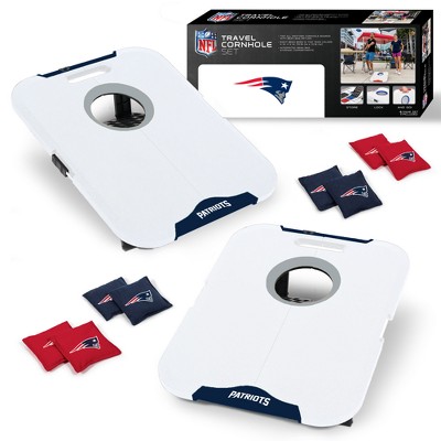 NFL New England Patriots All-Weather Travel Cornhole Set