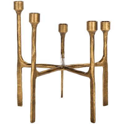 Quyn 12.2" Candle Centerpiece - RDC2503 - Brown - Safavieh