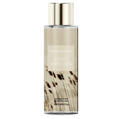 Di'aroma Little White Lies Body Mist - Mystic Romance Soft Jasmine & Vanilla Perfume Spray for Women, Long Lasting Body Fragrance, Made in USA, 8.4 oz