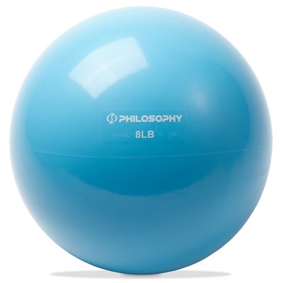 Philosophy Gym Toning Ball - Soft Weighted Mini Medicine Ball