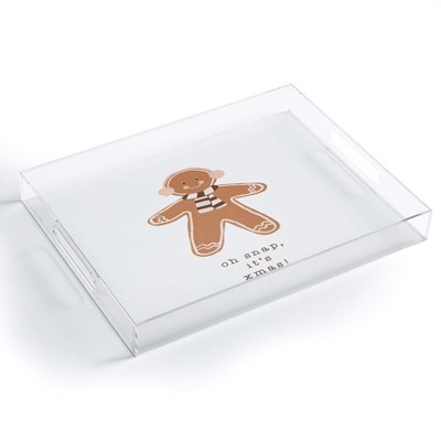 Orara Studio Oh Snap It Is Xmas Acrylic Tray -Deny Designs