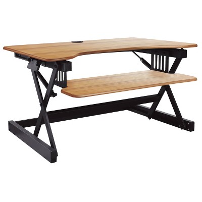 Ergonomic Height Adjustable Sit to Stand Desk Computer Riser - Rocelco