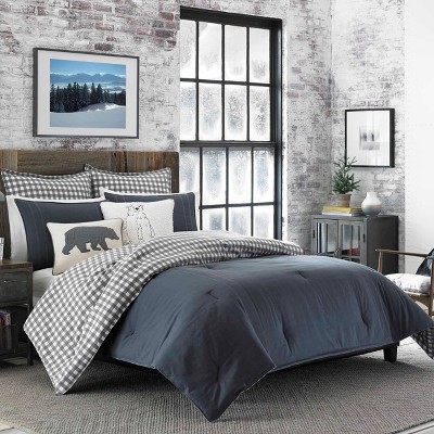 Kingston Reversible Duvet Cover Set - Eddie Bauer