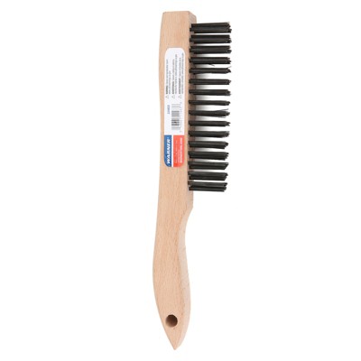 Warner 4 in. W X 11 in. L Carbon Steel Wire Brush (Case of 6)