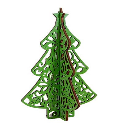 Ganz 6.75 In Laser Cut Christmas Trees Small Christmas , Folds Flat (1PC)