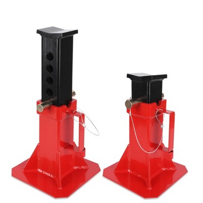 Heavy Duty Pin Type Professional Car Jack Stand with Lock, Jack Stands for Trucks Cars Auto SUV Trailers, 22 Ton Jack Stands (44,000 lb) Capacity