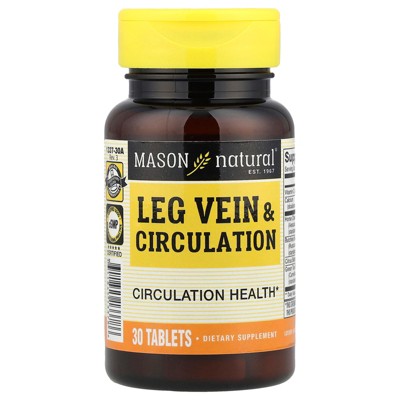 MASON NATURAL Leg Vein & Circulation, 30 Tablets
