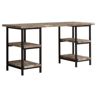 Kemper Writing Desk Salvaged Cabin - Coaster