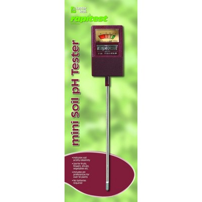 Luster Leaf Rapitest Mini Soil pH Tester - Steel