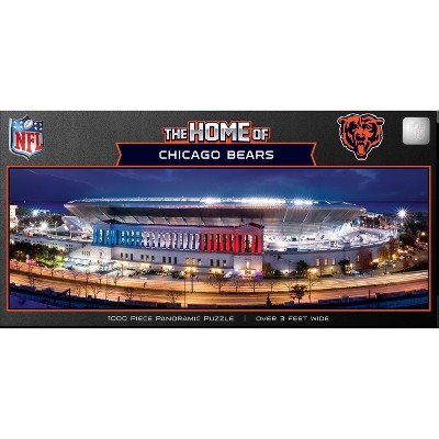MasterPieces NFL Chicago Bears Jigsaw Puzzle - Sports Panoramic Stadium View 1000 Pieces