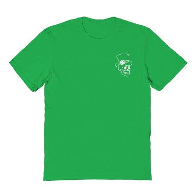 Rerun Island Men's Irish Skull 02 Short Sleeve Graphic Cotton T-Shirt