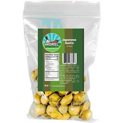 Morel Distribution Co | Japanese Garlic (Ajo Japones) 100% Natural!!! 130 (Count per bag) 6 oz