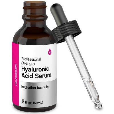 Hyaluronic Acid Serum | 2 fl oz | Paraben and SLS Free Moisturizer Supplement | by Horbaach