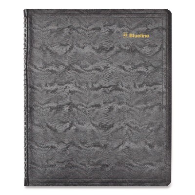 Plan and Link Weekly Appointment Planner, 11" x 9.06", Black Cover, 12-Month (Jan to Dec): 2026