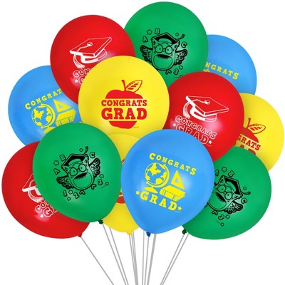 Treasures Gifted Kindergarten Graduation Balloon Bouquet - Kindergarten Graduation Party Decorations - 24 Pack