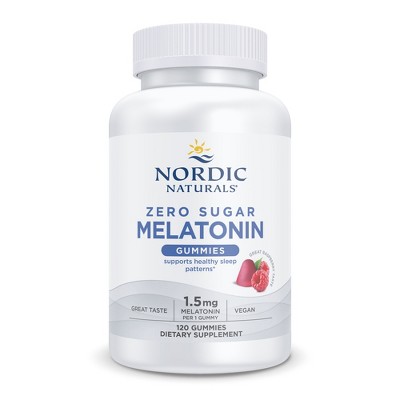 Nordic Naturals Melatonin Gummies - Help Maintain Healthy Sleep Naturally 120 ct