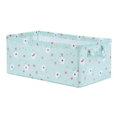 Unique Bargains Fabric Collapsible Spacious Capacity Storage Bins with Handles 19 x 11 x 8 Inch