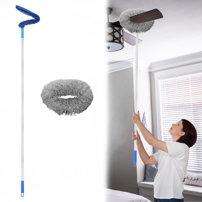 Unique Bargains Microfiber Extendable Handle Ceiling Fan Cleaner Duster